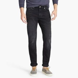 J Crew 484 Slim Fit Washed Black Stretch Jeans NWT 2019. Size 42x32